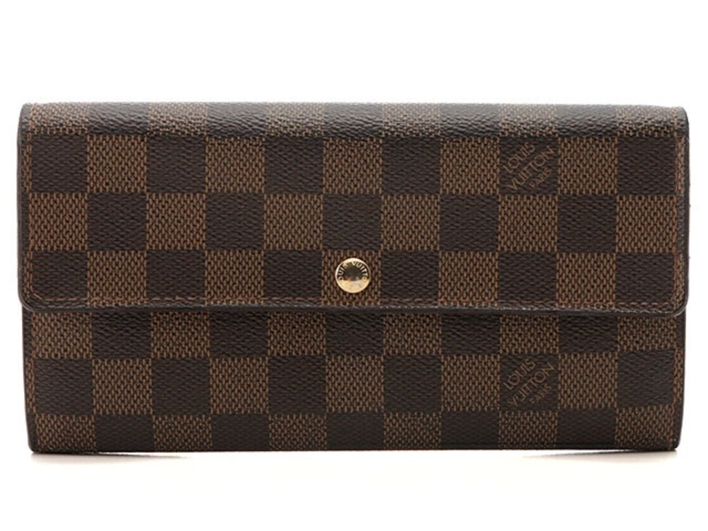 Louis Vuitton Damier Portefeuille Sarah Long Wallet